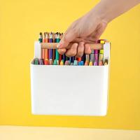 Caja De Almacenamiento Portátil Grande De Plástico Con Divisores Ajustables Y Manijas Para Suministros De Arte Manualidades Y Artículos De La Familia - details 2