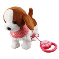 Juguetes Interactivo para Perros, mascota de Plush Electrónica with Correa de Control Remote para niños, color marrón W - details 0