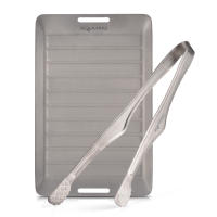 Set De Camping Con Sartén Y Pinzas Para BBQ Tierra De Titanio Superficie No Adherente Matte Ideal Para 1 Personas - details 0