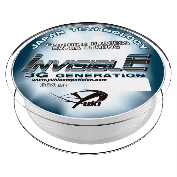 Invisible 300 M Hilos Pesca Fluorocarbón Yuki - 1