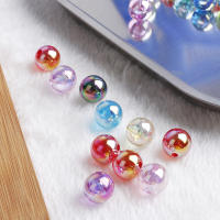100Pcs/lot Perlas De Cristal Mixto AB Espaciador Plástico Para Creación De Joyería Hecha a Mano Pendientes Accesorios DIY - details 2