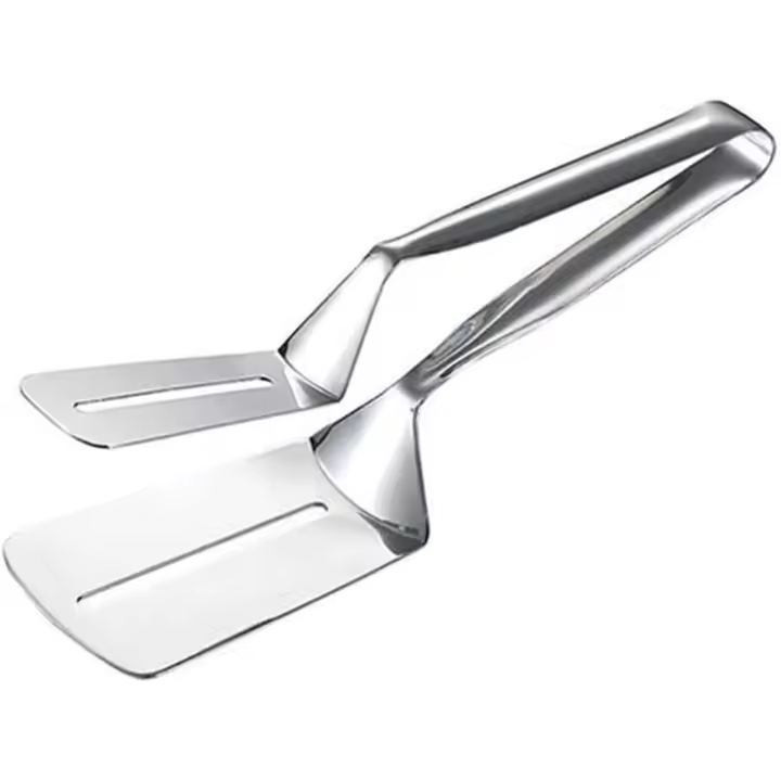 Pinzas de cocina de Maple inoxidable, Pinza de Pala de doble cara para frer Pescado, forceps multimtifción para filetes, - 1