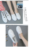 Zapatos Planos Blancos Para Mujer Comodidad Y Estilo Casual Zapatos De Mujer Transpirables Y Suaves Zapatos Para Damas De Moda Coreana - details 5