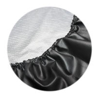 Cubierta De Rueda De Repuesto Negra Pura 1Pcs Para Suzuki Compatible Con Coches SUV De 14' 15' 16' 17' Pulgadas Material PVC PU - details 11