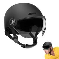 Casco De Bicicleta Para Adultos Ligero Y Cómodo Con Gafas Adecuado Para Motocicleta Vehículo Eléctrico Montaña Casco De Seguridad - details 3