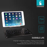 Teclado Bluetooth Con Touchpad Para Tablet Android iPad PC Samsung Tab Teclado Inalámbrico Para Computadora Y Tablet Con Soporte Al Pulgar - details 10