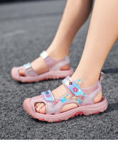 Sandalias De Verano Para Niñas Antideslizantes Transpirables Con Suela Deporte Suave Bajo Colisión Prevenido Ligero Para Playa - details 1