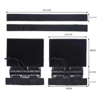 Set De Inclinación Rápida Para Chaleco Táctico 2PCS Kit Molle Universally Mimetismo Para Paintball Airsoft Uso Militar En Training Y Exercicio - details 5