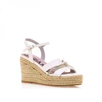 MARIAMARE 68560 C52496 Sandalias plataforma mujer 35901 25V SANDALIA CUÑA YUTE BLANCO - details 0