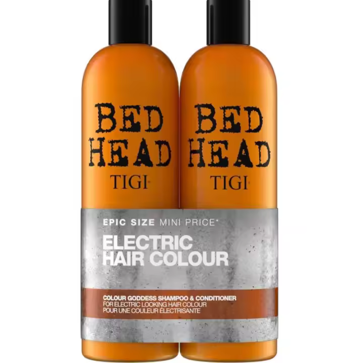 Pack Champu y Acondicionador TIGI BED HEAD Colour Goddess 2x750ml - 1