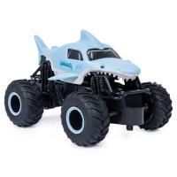 SPIN MASTER - MONSTER JAM - COCHE TELEDIRIGIDO MEGALODON - Coche RC Monster Jam Megalodon a Escala 1:24 - 2.4GHZ hasta 76m - 6044952 - Juguetes Niños +4 Años - details 3
