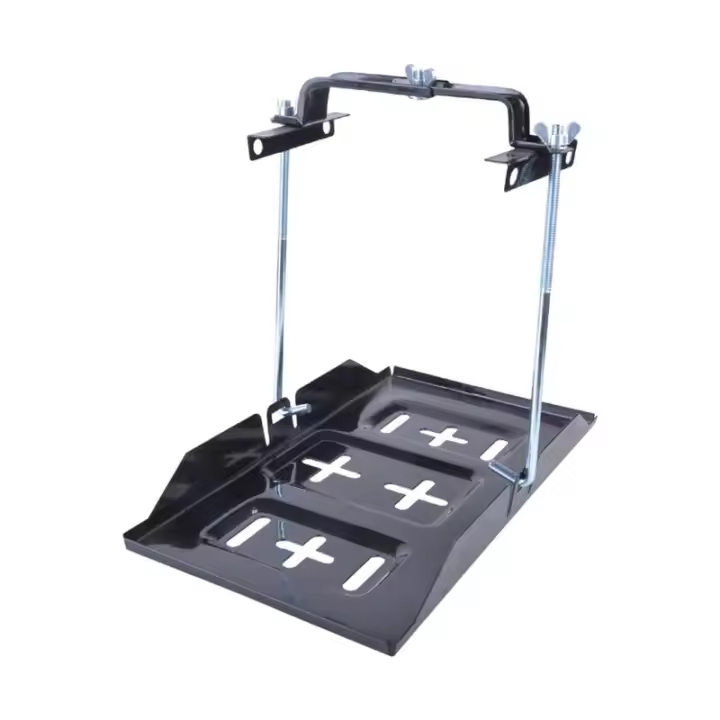 Kit De Soporte Para Baterías Ajustable Y Enganchar Para Automóviles RV Marinas Barco Accesorios De Automóvil Almacenamiento De Baterías - 1