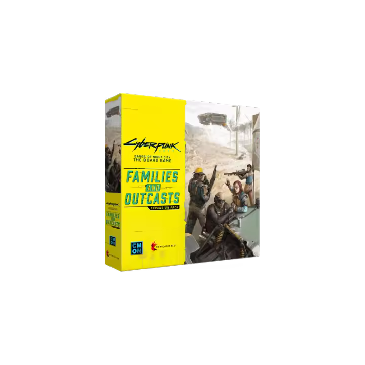 Cyberpunk 2077: Familias y Proscritos, expansión en Español, amplicación CMON  Español  juego de mesa - 1