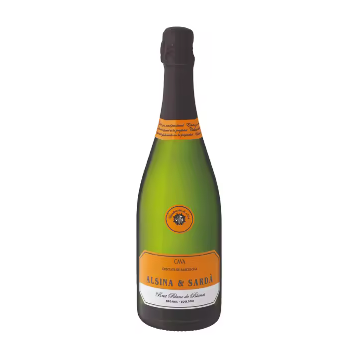 Cava Vegano Brut Blanc de Blancs 75cl - Alsina & Sardà - 1