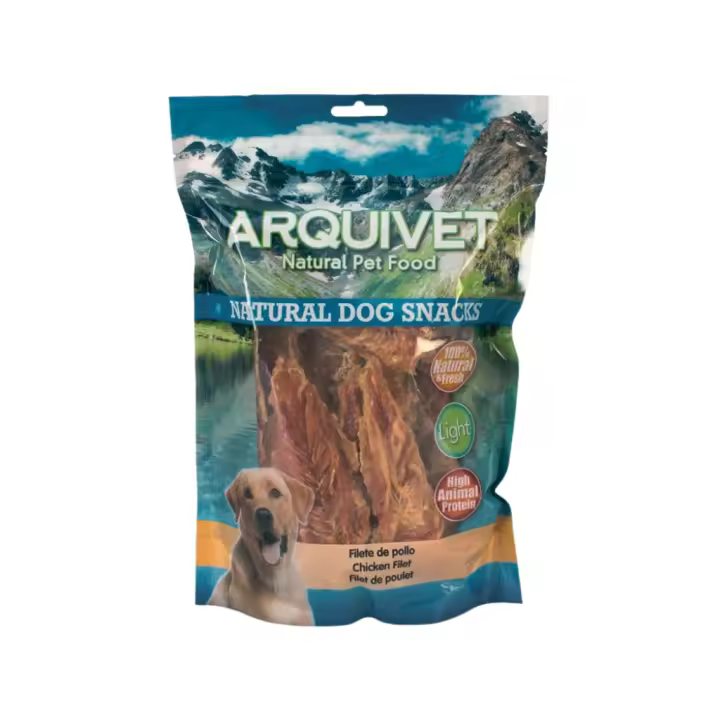 ARQUIVET - Snacks (1 kg) con forma de Filetes (Pollo) - 1