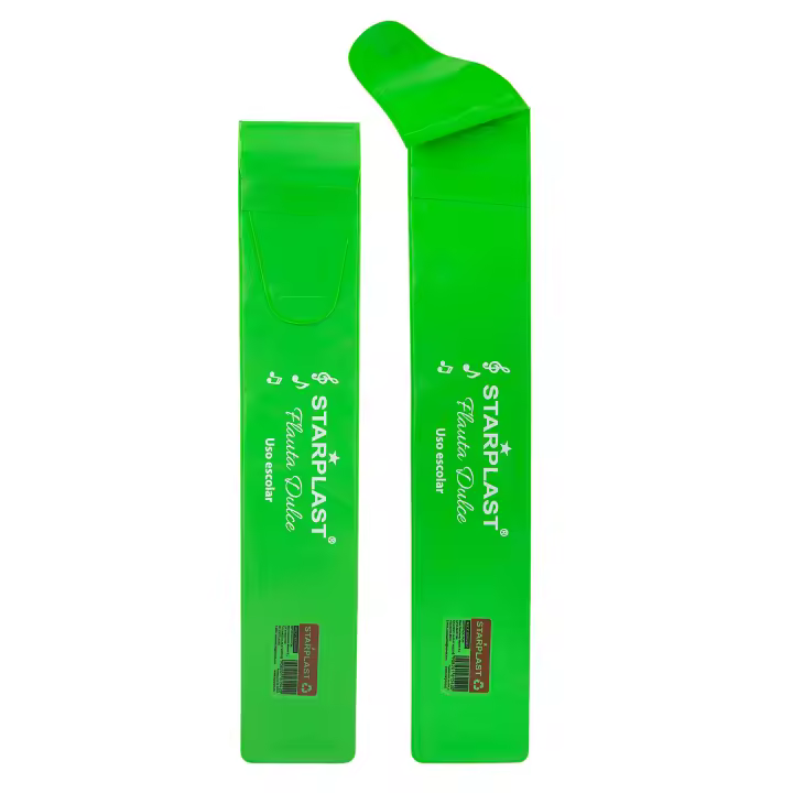 Starplast Funda Verde para Flauta Dulce Soprano - 1