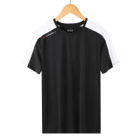 Camiseta Oversize YJKVUR Para Hombre Verano Transpirable Secado Rápido Deporte Al Aire Libre Gimnasio Correr Entrenamiento Tops De Color Contraste - details 5