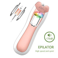 Epilador Portátil Para Mujer Eliminador De Vello De Axilas Y Bikini Cuchilla De Afeitar Corporal Y Facial Para Uso Doméstico Piel Suave Y Lisa - details 2