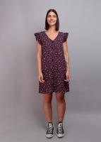 Vestido camisero Florecer de Keep and Trendy. Vestido con total print de flores, es reversible. Súper cómodo y versátil - details 2
