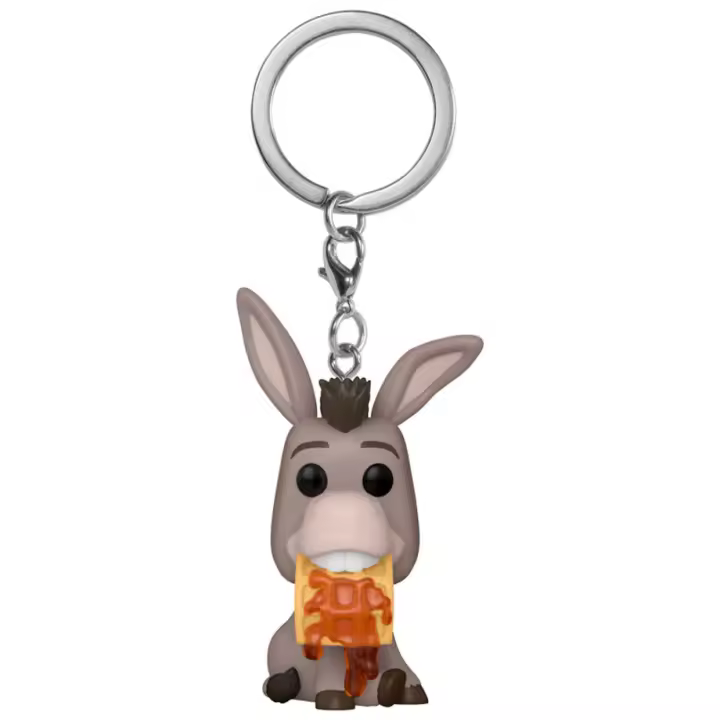 Llavero Pocket POP Shrek DonkeyFigura  Coleccionable - Idea de Regalo- Mercancia Oficial - Juguetes para Niños y Adultos - Movies Fans - Muñeco para Coleccionistas y Exposición - 1