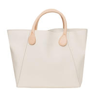 OBAG — Cod. COMP25ST  Bolso de mano, mujer, doble mango, bicolor, con logo, grande - details 2