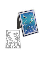 Molde De Stencil De Metal En Forma De Libélula Y Flor Para Decoración De Álbumes Y Manualidades Corte Y Embossing Para Papel - details 2
