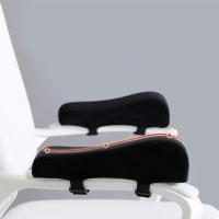 Almohadillas De Apoyo Para Antebrazos De Silla De Oficina Y Silla De Ruedas Cojín Suave Protector De Cubierta De Poliéster Para Silla - details 0