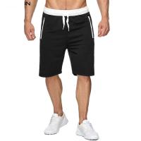 Shorts De Entrenamiento De Fitness Para Hombres Secado Rápido Con Bolsillos De Cierre Dental Deporte De Gimnasia Correr Patchwork Tallas S-3XL - details 2