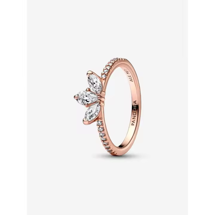 Pandora - Anillo de herbario brilliant-Baño de Oro Rosa de 14 K - 1
