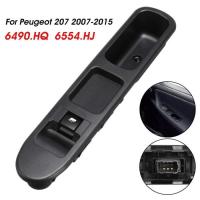 Interruptor de control de Elevalunas eléctrico nosii de 6 pines, lado del pasaje, para Peugeot 207 (2007-2015, 640.HQ, 6554.HJ) - details 1