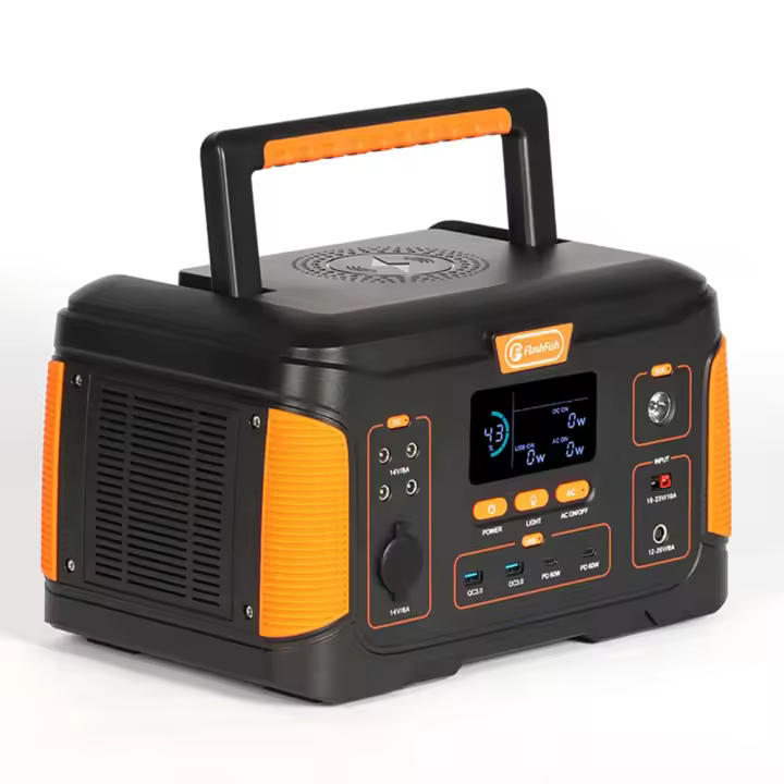 Flashfish J1000 Plus 1000W Estación de Energía Portátil, 932.4Wh/252000mAh Generador Solar de Respaldo, Carga Inalámbrica 15W, Puertos de Salida Múltiples, 3 Modos de Recarga, Luz LED, Adecuado para cargar la mayoría de los dispositivos - 1
