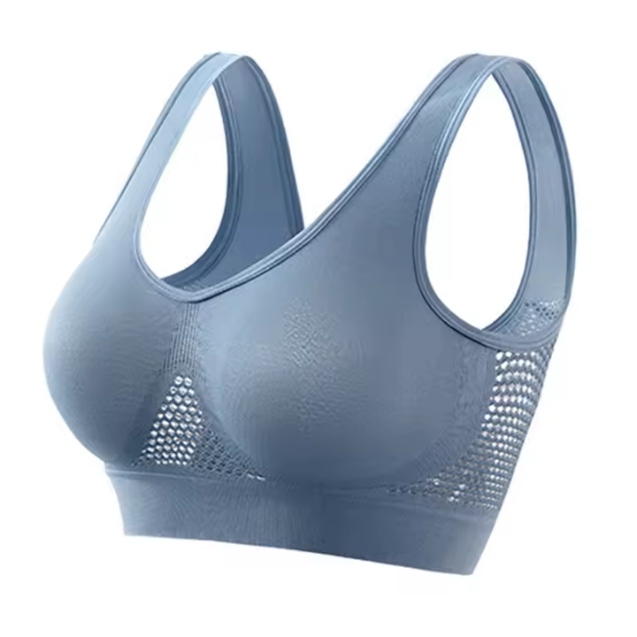 Braga Deportiva Para Mujer Con Soporte Alto Y Confort Para Correr Y Yoga Estilo Deportivo Anti-salto Y Suave Colección Superior - 1