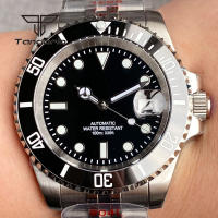 Reloj De Pulsera Automático Tandorio NH35A Date Acero Inoxidable 40mm Inmersión Diversidad Cristal De Zafiro Bisel Rotativo Luminoso - details 1