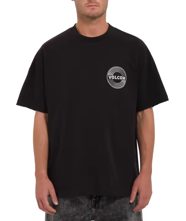 Camiseta de manga corta Volcom Switchflip - Black - 1