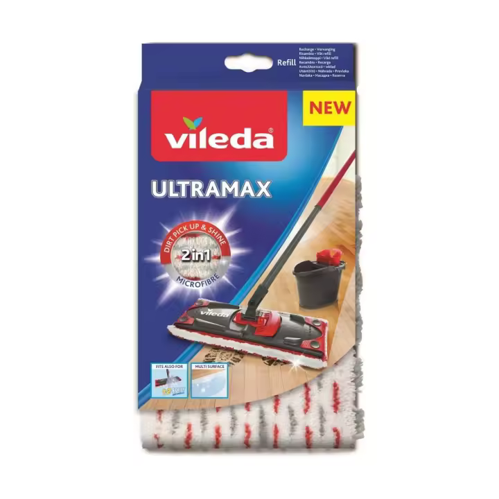 Recambio para Mopas Vileda Ultramax Microfibras - 1