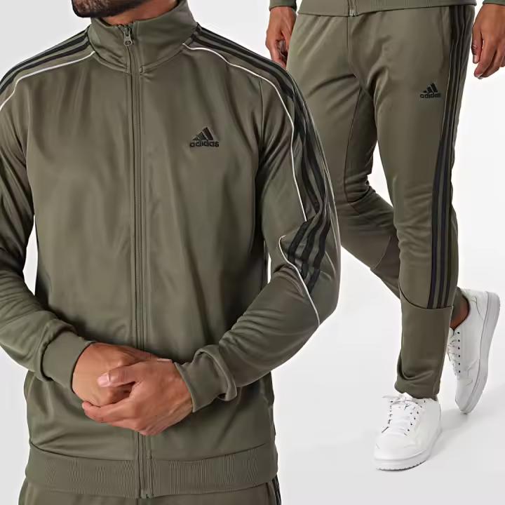 ADIDAS M 3S DK TS CHANDAL KAKI/NEGRO PARA HOMBRE - 1