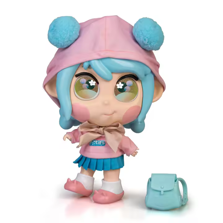 Trotties las muñecas viajeras con superpoderes y Emojieyes Mia de Tokio - Famosa TFT01000 - 1