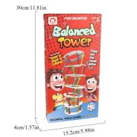 Juego De Mesa Educativo Para Niños Torre De Equilibrio Juego Interactivo Familiar Para Fiestas Crazy Crash Tower Regalo - details 4