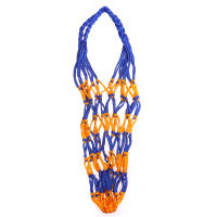 Bolsa De Baloncesto De Malla Con Bolsillo Y Reforzamiento Grueso Largo Portátil Multifuncional Para Almacenamiento - details 0