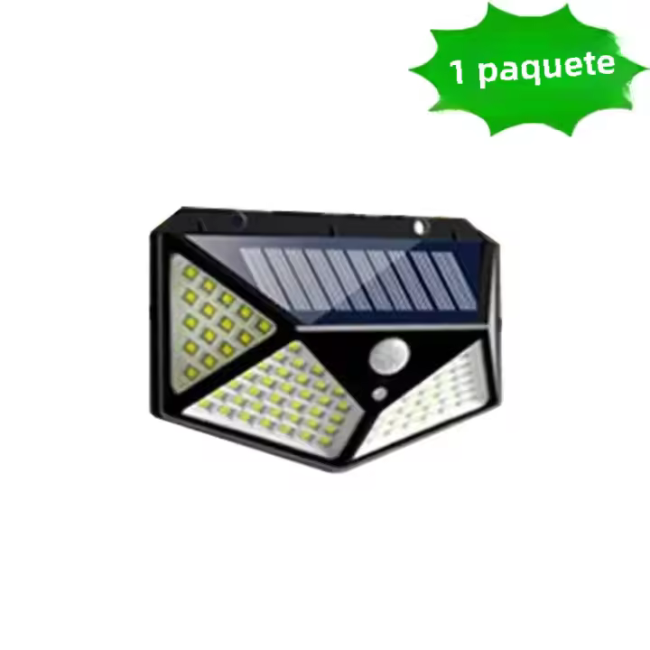 Lámpara Solar LED de pared para exteriores, luces impermeables con 3 modos, Sensor de movimiento y seguridad, para patio, garaje, cubierta y jardín, paquete de 12, 100 - 1