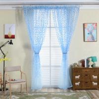Bocas De Arce Lindas Para Ventanas Estilo Pastoral Decorativas Para Dormitorio Y Sala De Estar Cortinas De Poliéster 100% - details 3