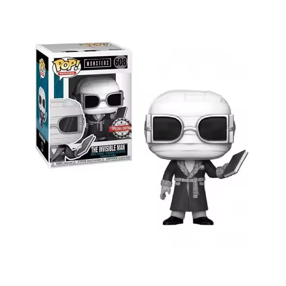 Funko Pop The Invisible Man Monsters Special Edition 608 - 1