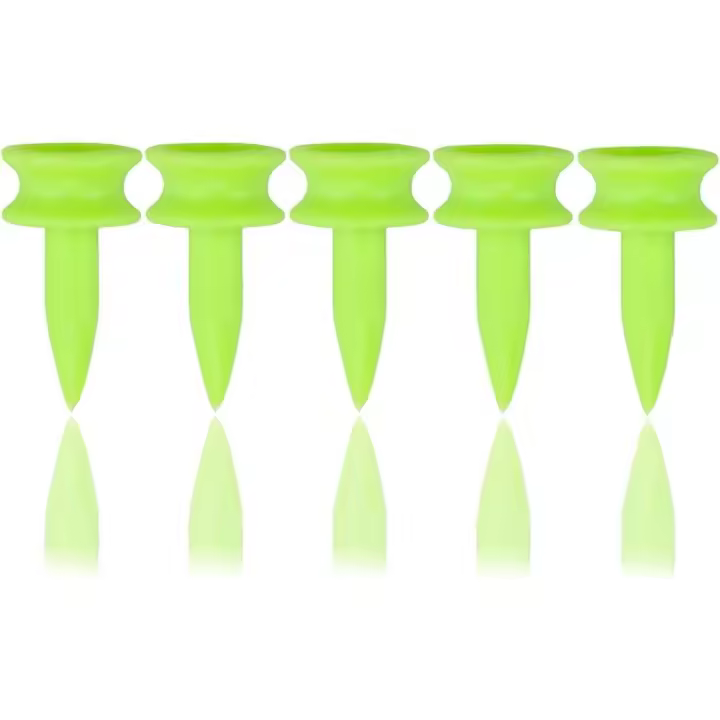 Golf Tees Plastic 25MM 100 Count Small Green Golf Tees 1 inch - 1