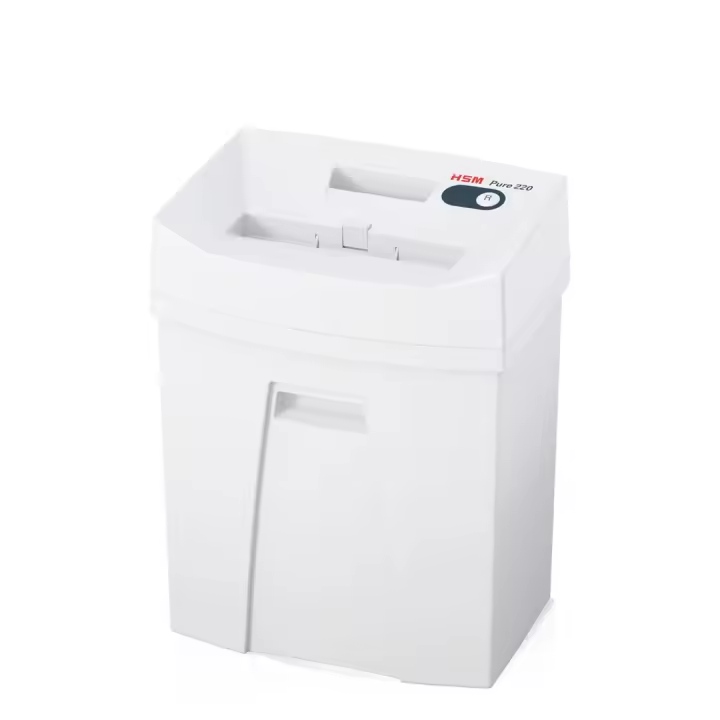HSM Pure 220 - Destructora de papel, nivel de seguridad 2, 13 hojas (corte en tiras) - 1