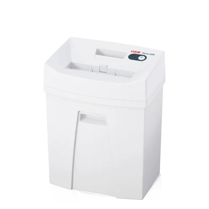 HSM Pure 220 - Destructora de papel, nivel de seguridad 2, 13 hojas (corte en tiras) - 1