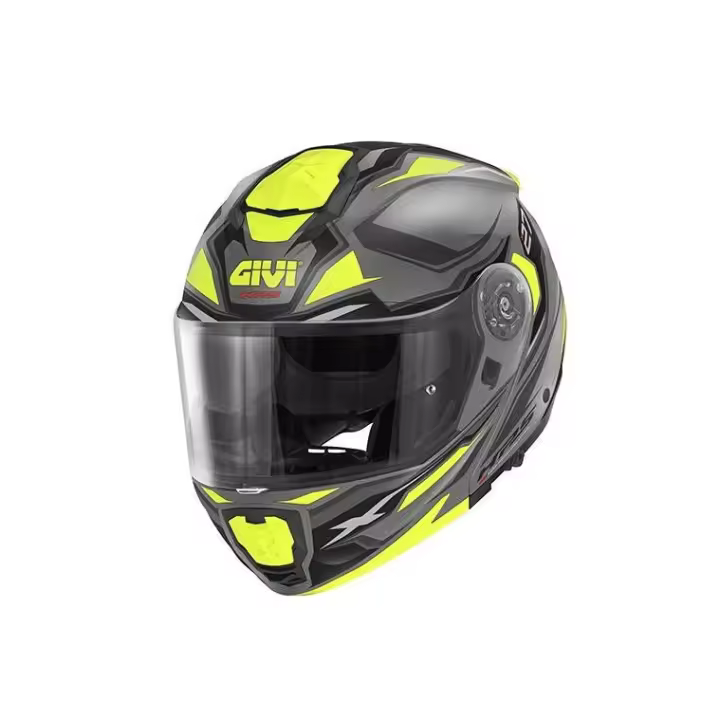 Casco Modular Givi X27 Dimension Blanco Negro Rojo - 1