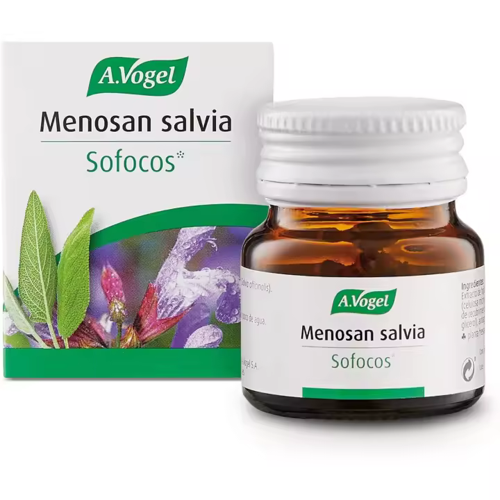 A Vogel Suplemento Natural de Salvia Menosan para el Bienestar Femenino - 30 Comprimidos - 1