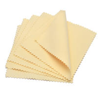 Paño De Pulido De Joyería Doble Cara 60mm 80mm 100mm Para Oro Y Plata Herramientas De Limpieza 10-30Pcs Microfibra - details 6