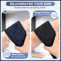 Escobilla Exfoliante Para Espalda Con Manos Doble Cara Para Ducha Herramienta De Exfoliación Corporal Para Hombres Y Mujeres - details 4