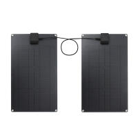 Cargador De Batería Portátil Solar 18V 50W Con USB Y Tipo C Doble Puerto Para Teléfono Soporte De Carga Rápida Panel Solar De Célula Monocrystalina Tamaño 47x28cm - details 0